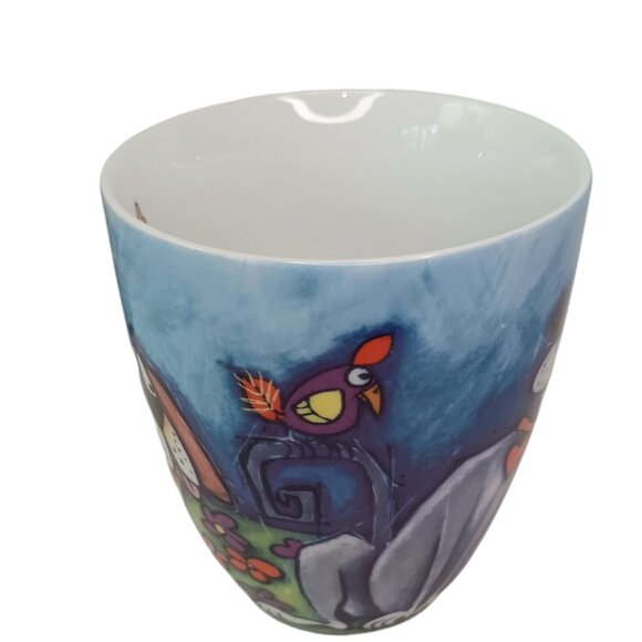 Menagerie Living Arts Funny Dog Mug Cups Set Of Three Excellent Condition - Picture 14 of 16